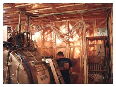 Magnetic Field Protection Lead Shielding Installation