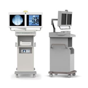 GE OEC 9800 C-Arm machine upgrade kit to flat panel monitors 3D illustration