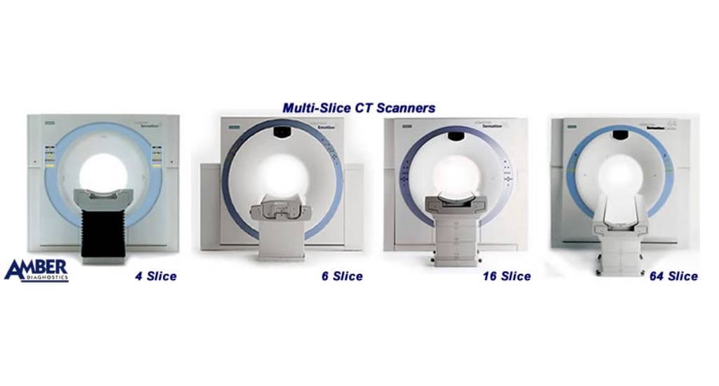 Multi slice CT scanner machines