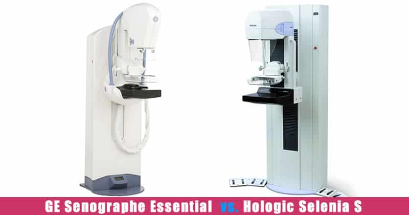 MAMMOGRAPHY MACHINE COMPARISON CHART, GE Senographe Essential vs. Hologic Selenia S