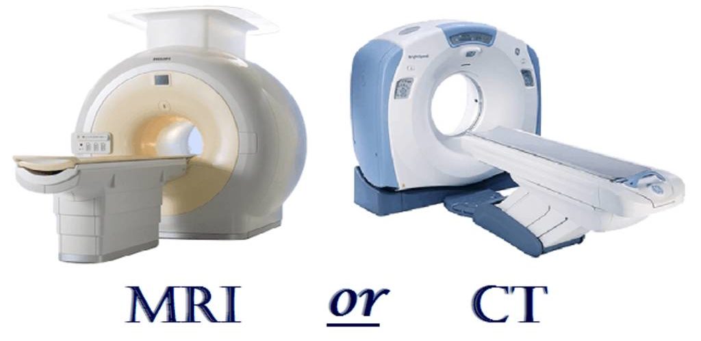 MRI or CT scanner machine