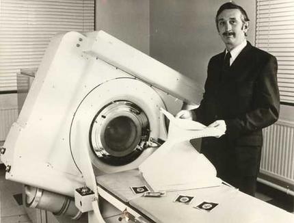 Inventor of the CT scanner, Godfrey Hounsfield