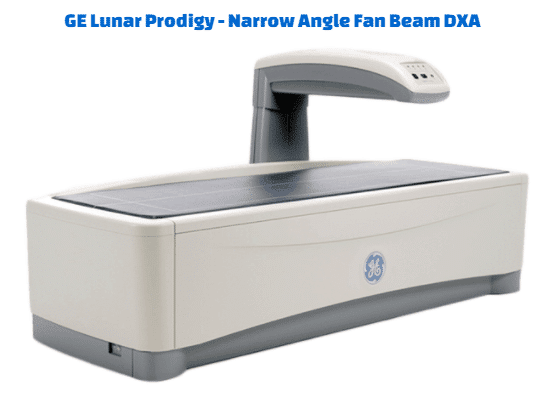 GE Lunar Prodigy Narrow Angle Fan Beam Bone Densitometer