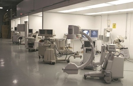 Amber Diagnostics refurbishment work stations
