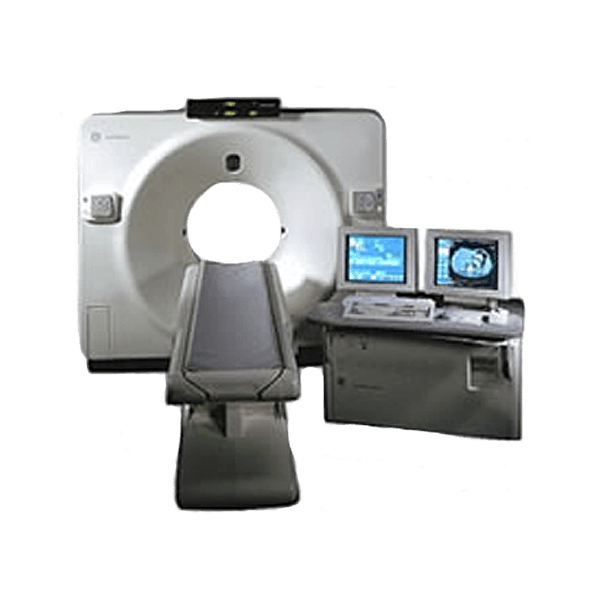 Used 4 Slice GE LightSpeed QXI CT Scanner for sale.