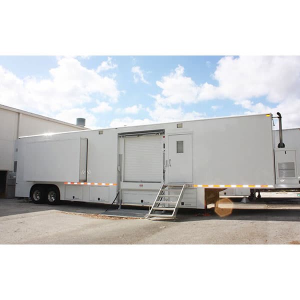 Medical imaging equipment mobile unit.
