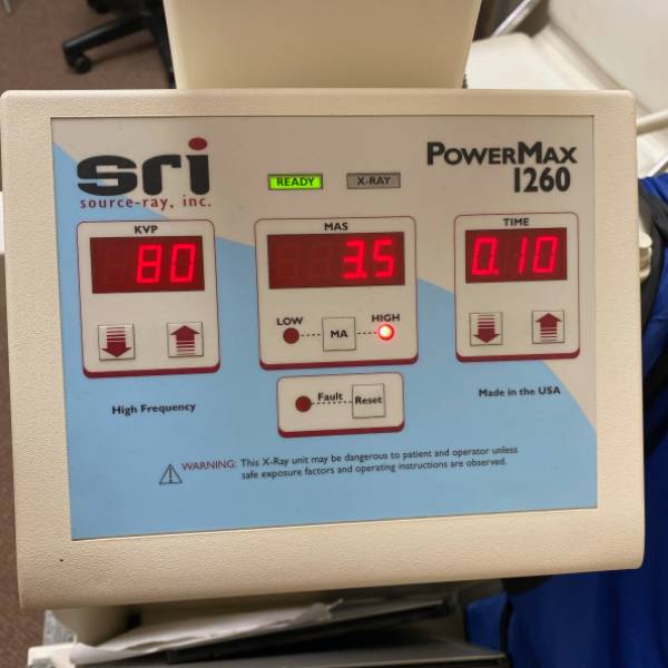 SRI Powermax 1260 Mobile X-Ray Machine control board