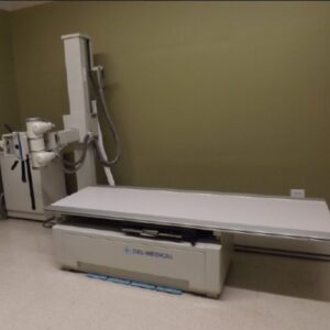 Del Medical x-ray rooms with CR reader