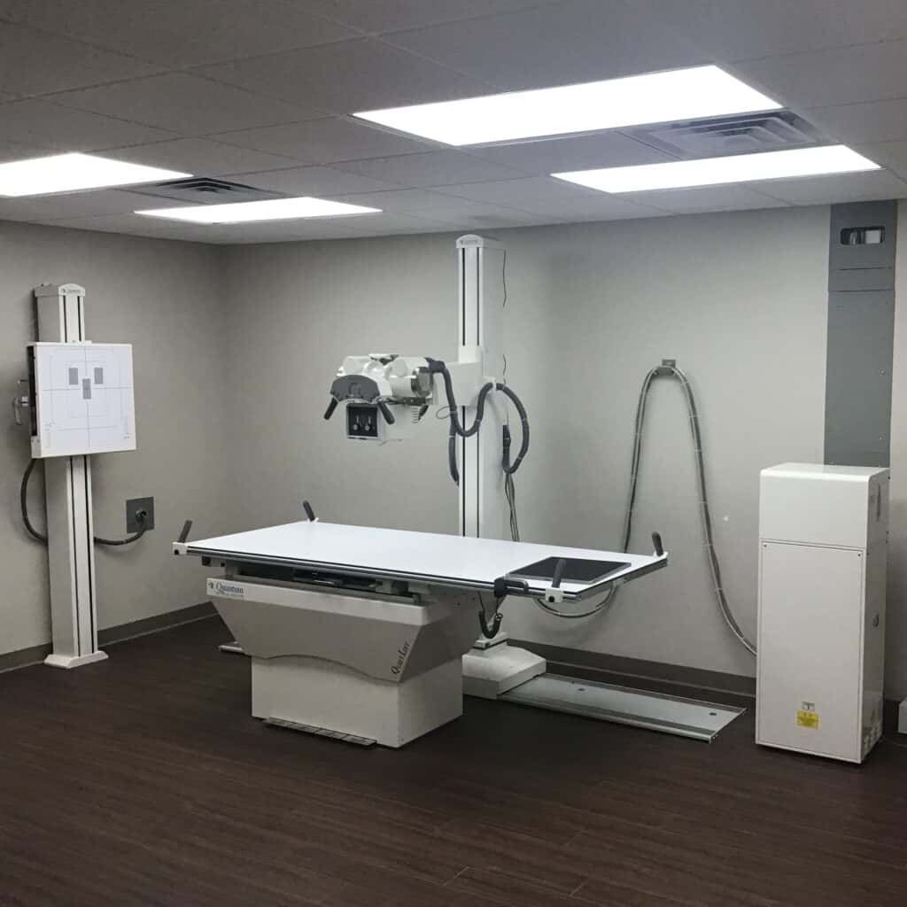 Quantum Rad Room Installed
